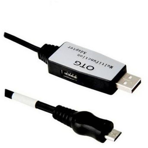 Adaptador Otg -Hub Multifuncional com 2 Entradas USB - Ref M