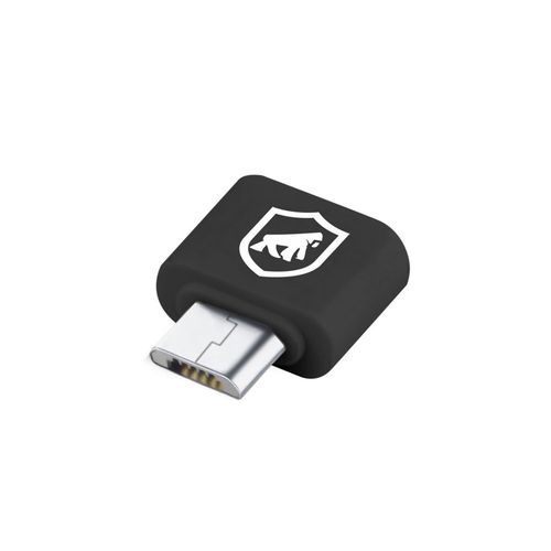 Adaptador OTG Preto - V8 para USB - Gorila Shield