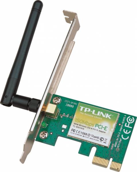 Adaptador PCI-Express TP-Link TL-WN781ND Wireless ( 150 Mbps )