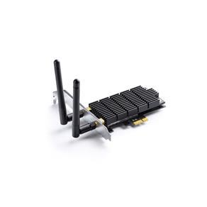 Adaptador PCI Express Wireless Dual Band AC1300 TP-LINK O-L Archer T6E - 867Mbps+400Mbps, 2 Antenas Externas