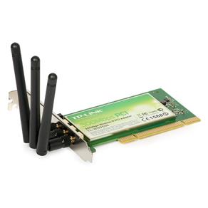 Adaptador PCI TP-Link TL-WN951N Wireless ( 300 Mbps / 3 Antenas Destacáveis )