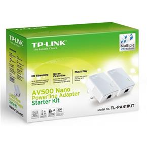 Adaptador Powerline - Tp-Link Kit Inicial Nano Av500 - Tl-Pa4010kit