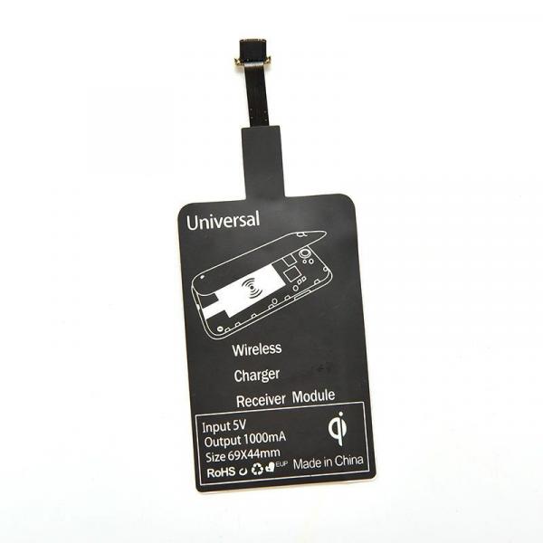 Tudo sobre 'Adaptador Qi Universal para Carregador por Indução Micro USB - Thata Esportes'