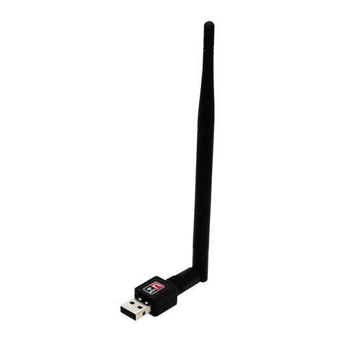 Adaptador Wireless USB Wi-Fi com Antena