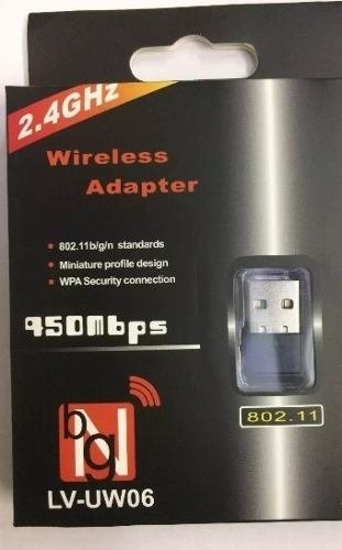 Adaptador Receptor Wireless Wi-Fi 950Mbps Usb