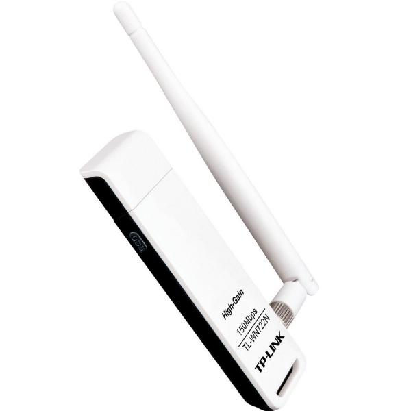 Adaptador USB TP-Link TL-WN722N Wireless N 150MBPS 4DBI - Tp Link