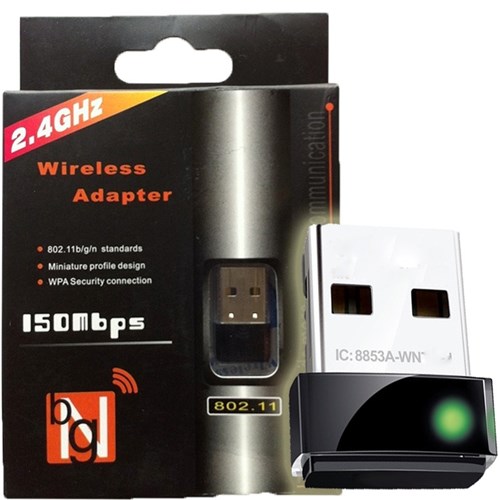 Adaptador USB Wireless Lv-uw06 2.4ghz C/ Nfe