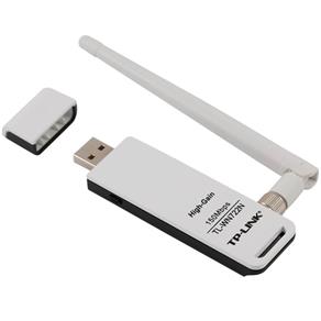 Adaptador USB Wireless TL-WN722N 150MBPS 2 Antenas - TP-Link
