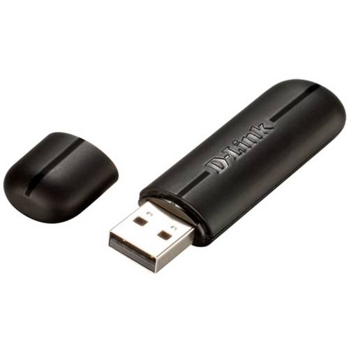 Adaptador Wireless - USB 2.0 - D-Link N 150 - Preto - DWA-123