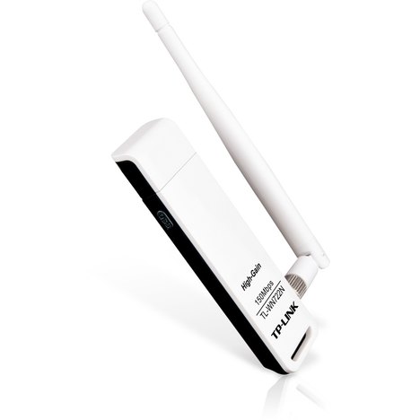 Adaptador Wireless Usb 150Mbps Tl-Wn722n Tp-Link Branco