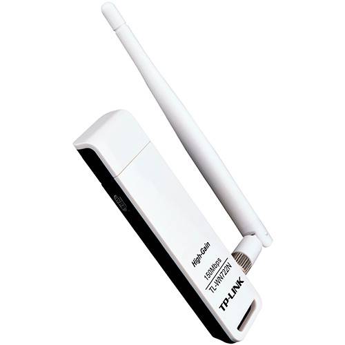 Tamanhos, Medidas e Dimensões do produto Adaptador Wireless USB 150Mbps TL-WN722N TP-Link