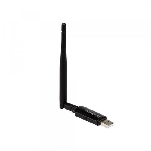 Adaptador Wireless USB Intelbras INET 4710016 IWA3001 de ALTO Ganho 300MBPS C/ANTENA Removivel