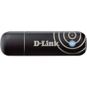 Adaptador Wireless USB N 300Mbps DWA132 Preto D-LINK