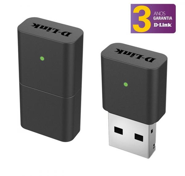 Adaptador Wireless USB Nano 300 MBPS DWA 131 - D-link