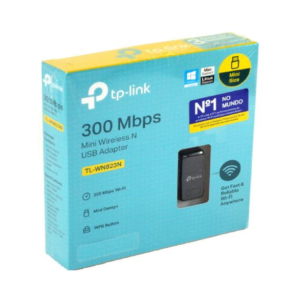 Adaptador Wireless USB TP-LINK TL-WN823N 300Mbps