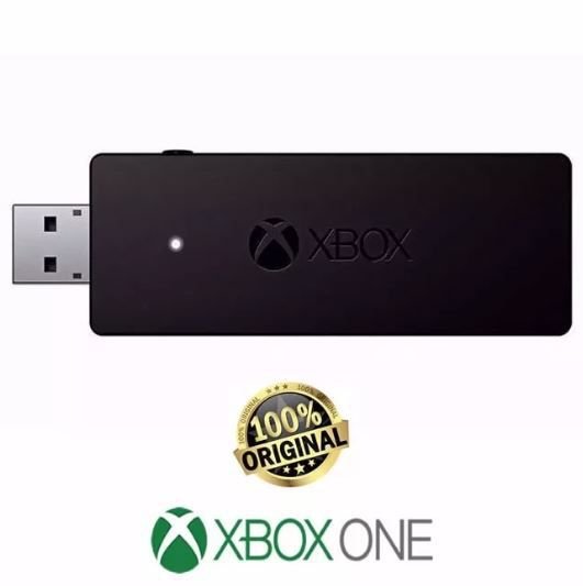 Adaptador Xbox One Pc Receiver Wireless Microsoft
