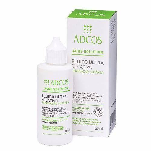 Adcos Acne Solution Fluido Ultra Secativo 60ml