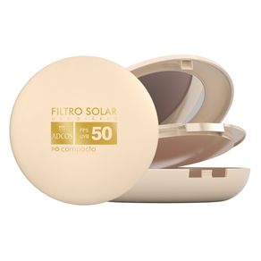 Adcos Filtro Solar Tonalizante FPS 50 Pó Compacto Nude