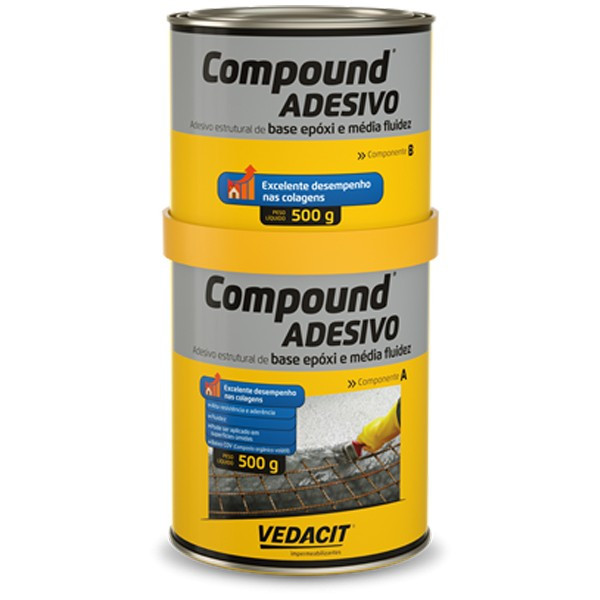 Adesivo Compound 1KG - VEDACIT