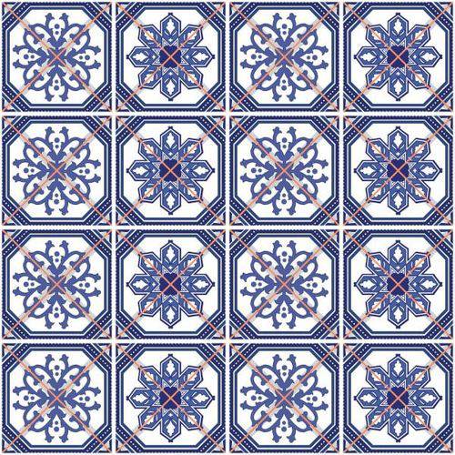 Tamanhos, Medidas e Dimensões do produto Adesivo de Azulejo Lisboa 15x15 Cm com 36 Un