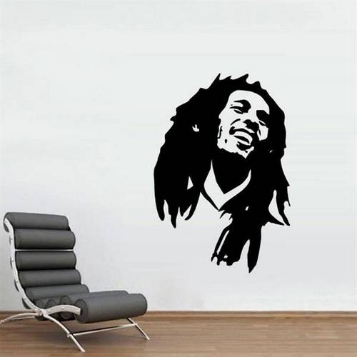 Tudo sobre 'Adesivo de Parede Bob Marley'