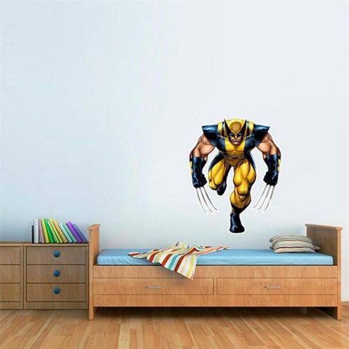 Tamanhos, Medidas e Dimensões do produto Adesivo de Parede Infantil Wolverine 1