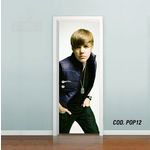 Adesivo De Porta Justin Bieber #06