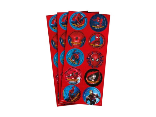 Adesivo Decorativo Redondo - Spider Man Home - Regina Festas