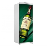 Adesivo Geladeira Porta Garrafa Jameson Whisky - 150X60Cm