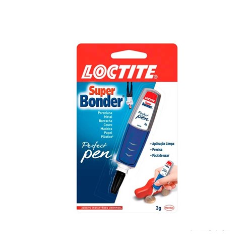 Adesivo Multifuncional Super Bonder Perfect Pen 30G Loctite Loctite