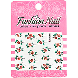 Adesivo para Unhas Fashion Nail BLE 1480 - Flor
