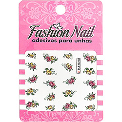 Adesivo para Unhas Fashion Nail BLE 1525 - Flor