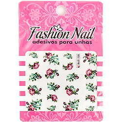 Adesivo para Unhas Fashion Nail BLE 1729 - Flor