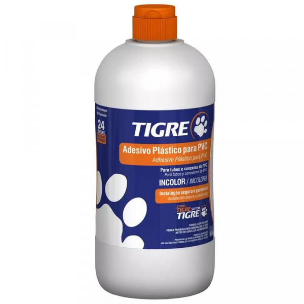 Adesivo Plastico para Pvc Incolor 850g Tigre - Durepoxi