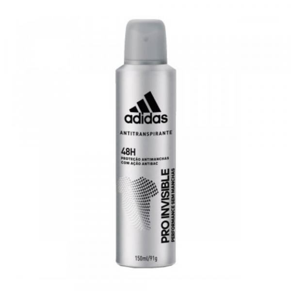 Adidas Invisible Desodorante Aerosol Masculino 150ml