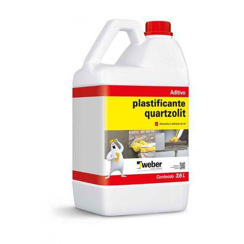 Aditivo Plastificante Quartzolit 3.6lt