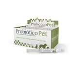 Aditivo Probiótico Pet - Cães e Gatos - Display com 12 Seringas de 14g