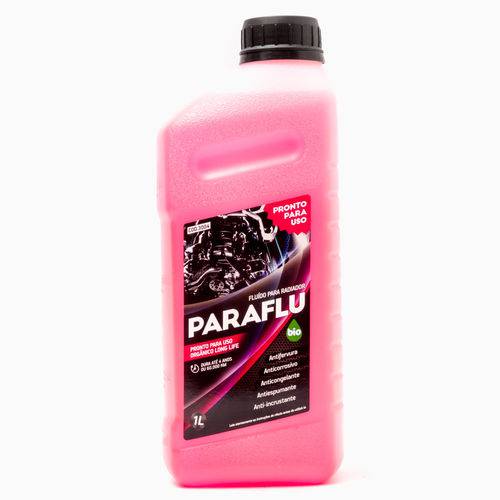Aditivo Radiador Rosa Orgânico Pronto para Uso Paraflu