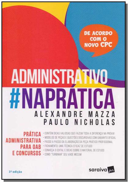 Administrativo Napratica - 03Ed/17 - Saraiva