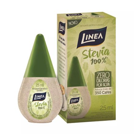 Adoçante Linea Stevia 100% Gotas 25ml