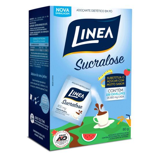 Adoçante Linea Sucralose Env/100