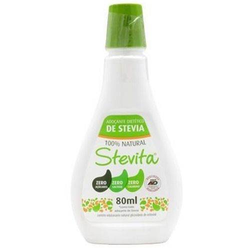 Adocante Liquido de Stevia - 80ml - Stevita