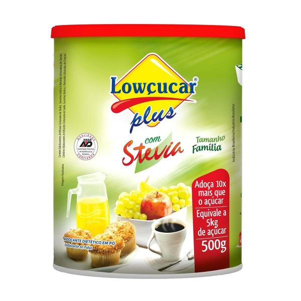 Adoçante Lowçucar Plus Stevia 500g