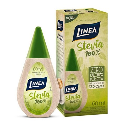 Adoçante Stevia Líquido Linea 60ml