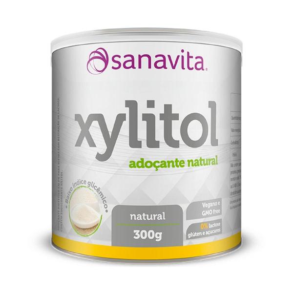 Adoçante Xilitol em Pó - Sanavita - 300g (29597)