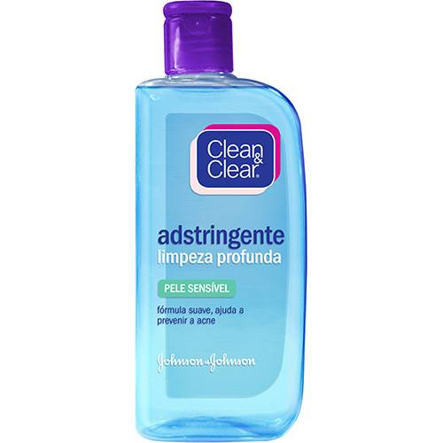 Tudo sobre 'Adstringente Clean & Clear Limpeza Profunda Pele Sensível 200ml'