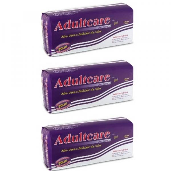 Adultcare Absorvente Geriátrico 12x20 (Kit C/03)