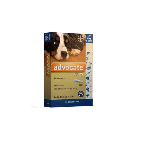 Advocate Antipulgas para Cães de 25 Kg a 40 Kg - Bayer