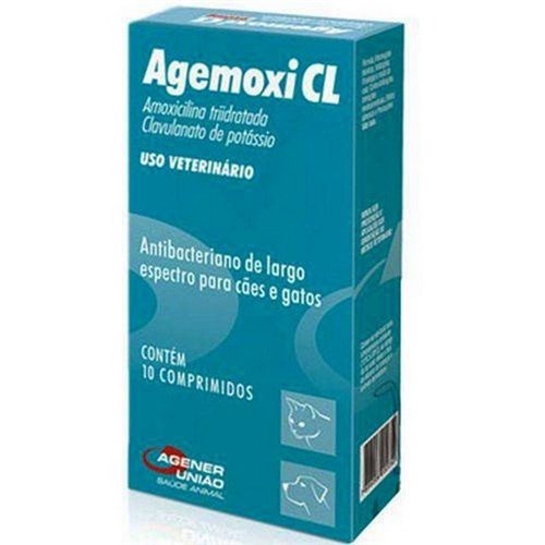 Agemoxi Cl 250 Mg 10 Comprimidos