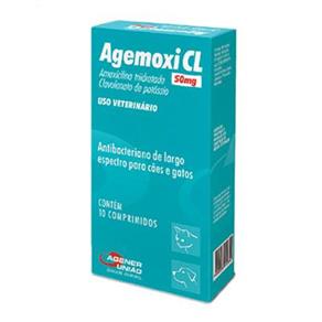 Agemoxi Cl 50Mg - 10 Comprimidos
